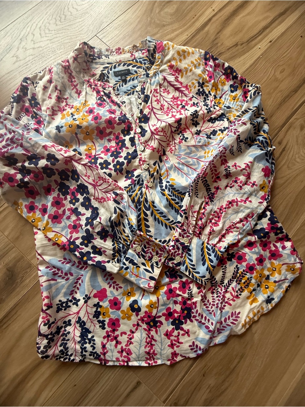 Talbots popover size xs blouse